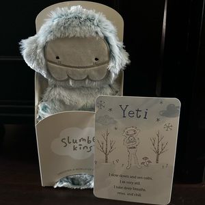 Limited Edition Slumberkins Ice Blue Yeti Snuggler